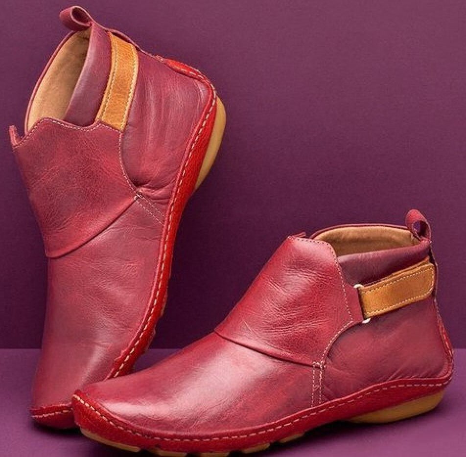 Bérénice™ - Stivaletti di tendenza in vera pelle