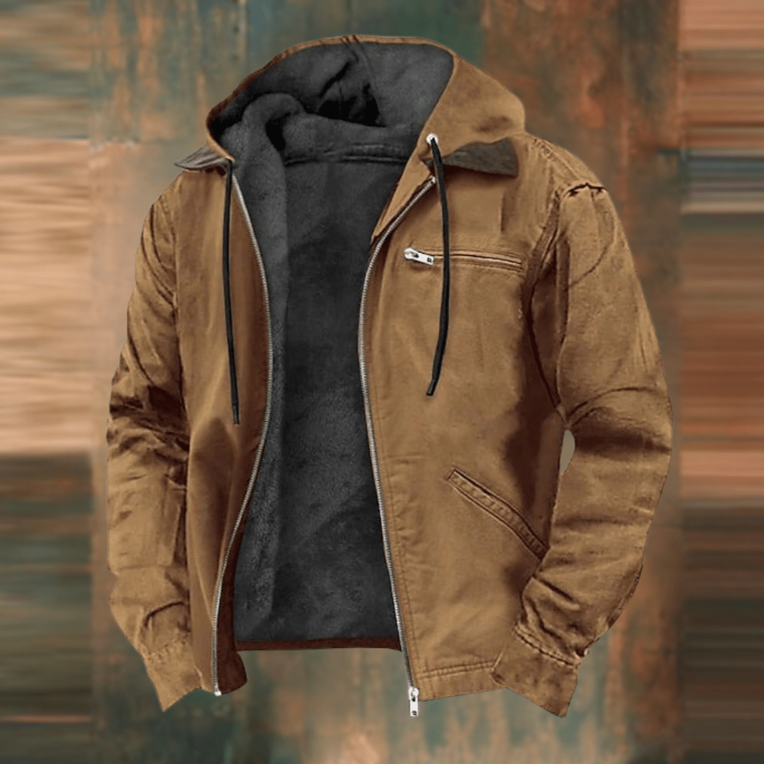 Arthuro™ – Giacca con cappuccio autunnale da uomo