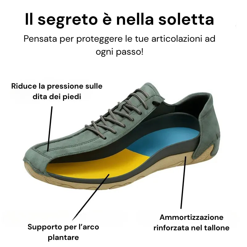 PeakStep™ - Scarpe basse unisex a comfort ortopedico