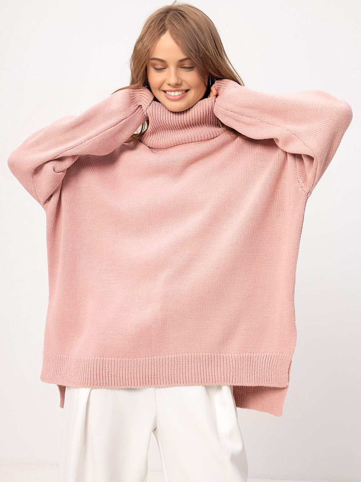 Élodie™ – Maglione oversize a collo alto