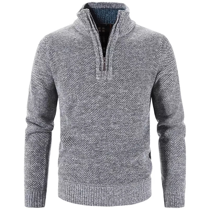 Léonard™ – Maglione con zip chic da uomo