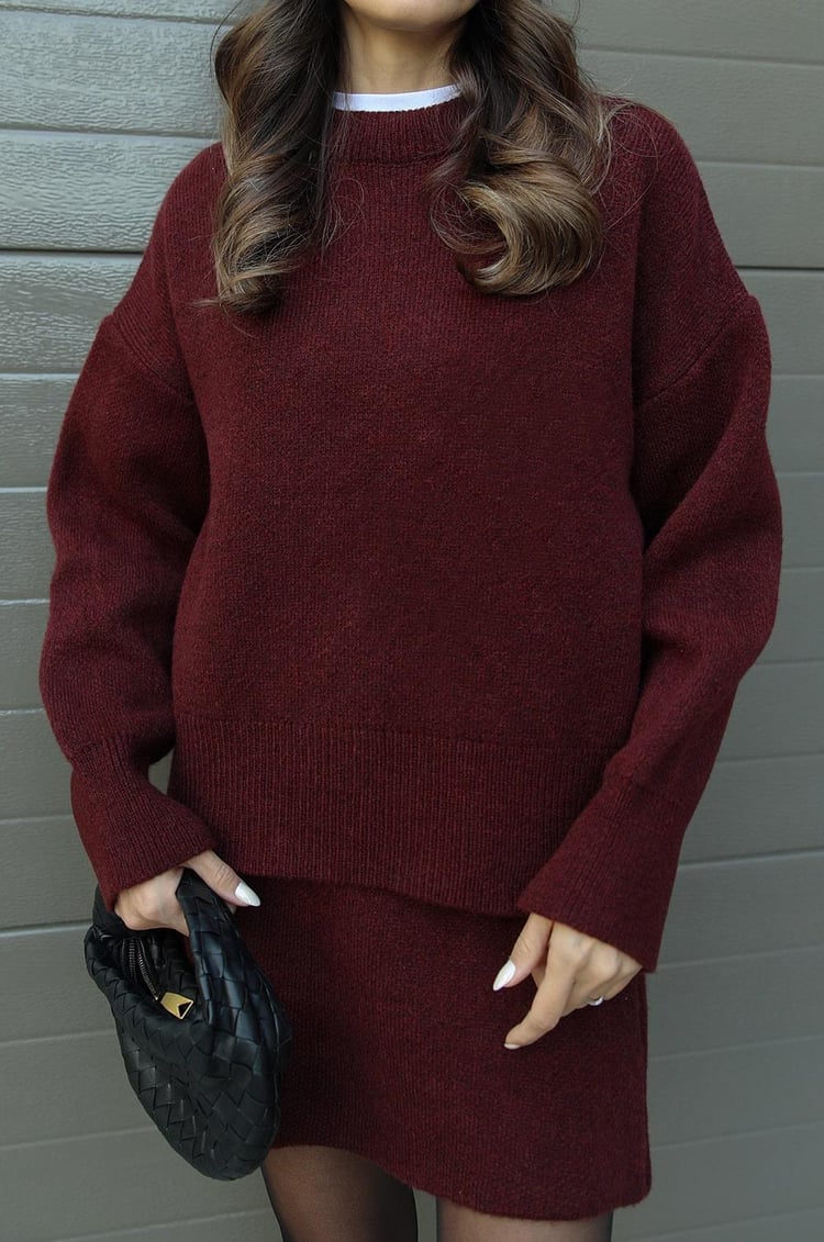 Marina™ - Completo chic in lana morbida