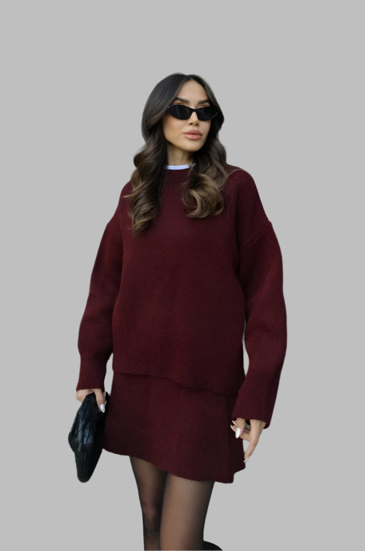 Marina™ - Completo chic in lana morbida