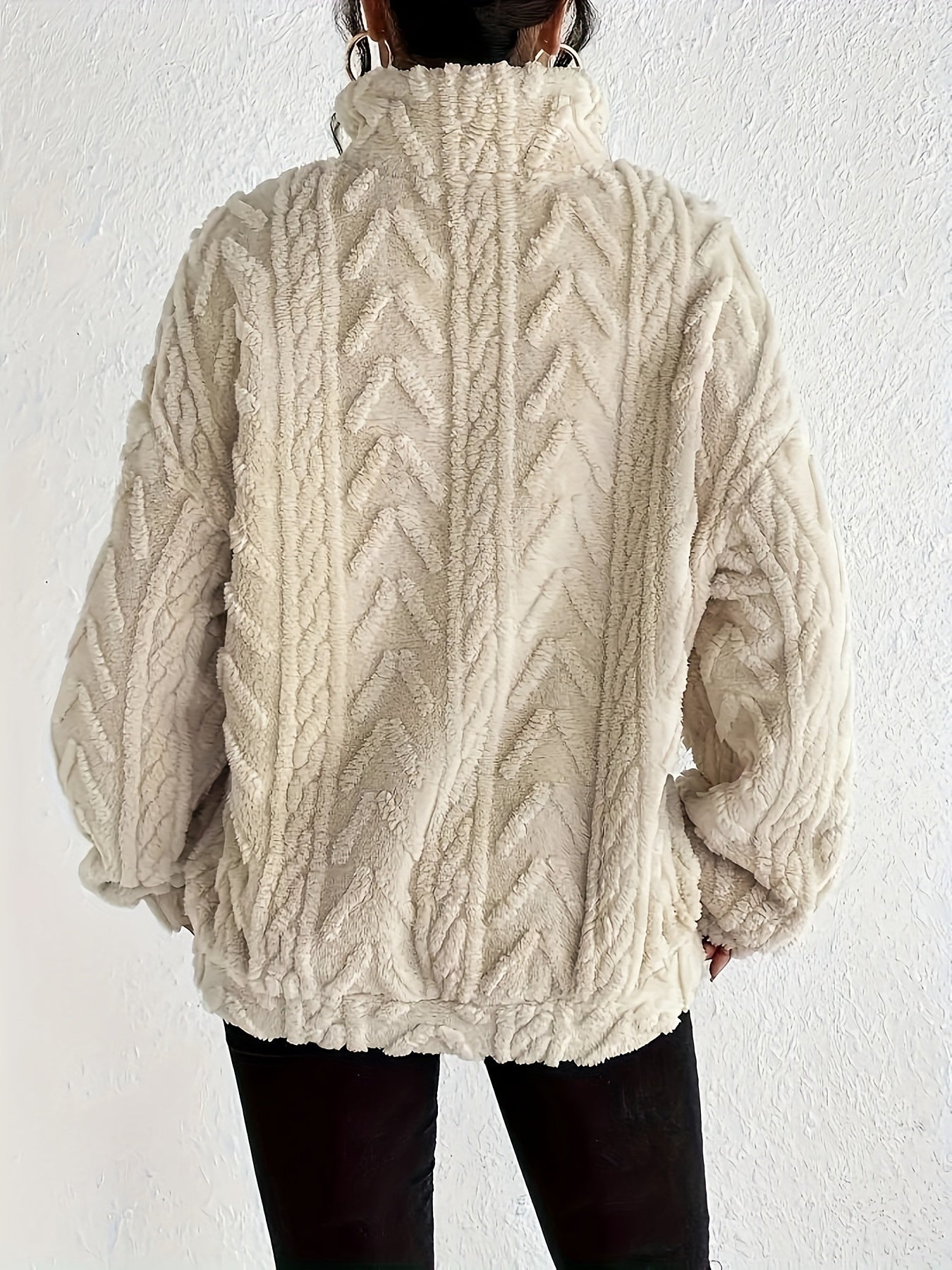 Madeleine™ - Cardigan lungo con cappuccio in cotone