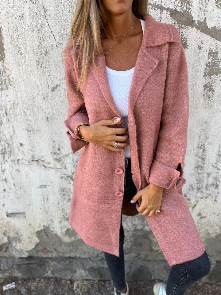 Isabelle™ - Cappotto lungo in lana morbida da donna